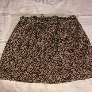 Lepoard skirt